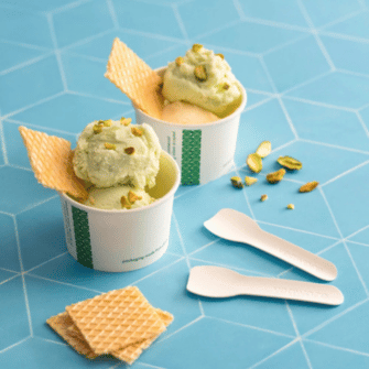 Környezetbarát fagyis papírpoharak