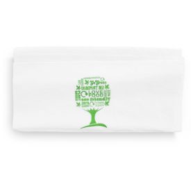 33cm 1-ply dispenser napkin - Green Tree
