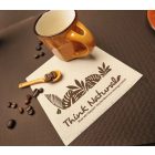 Környezetbarát szalvéta, 24×24cm, kétrétegű, natúr I 100 db/csomag