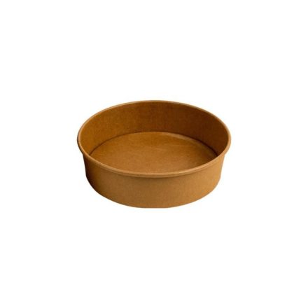 Kraft Paper Food Containers Single PE 1000ml