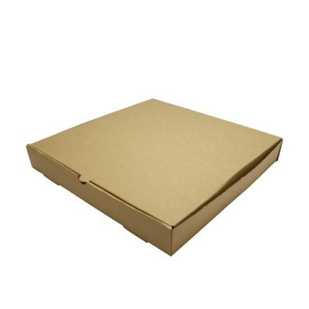 12in brown kraft pizza box
