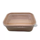 26oz PLA-lined paper food bowl