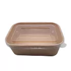 26oz PLA-lined paper food bowl