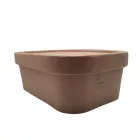 26oz PLA-lined paper food bowl