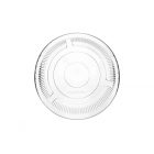 Lebomló pohártető szívószálnyílás nélkül, lapos, PLA, 96 mm pohárhoz | 50 db/csomag