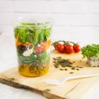 32oz PLA round deli container