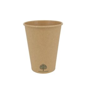 Paper cup, 100 ml, plastic free, white | 50 pcs