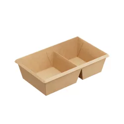 Elviteles doboz, 800ml, karton, osztott I 50 db/csomag