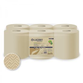   Papírtörlő, belső adagolású, Fiberpack papír, barna I  6 tekercs/csomag