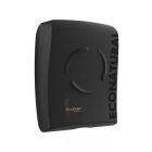 EcoNatural Flow HT hajtogatott kéztörlő adagoló, fekete, újrahasznosított