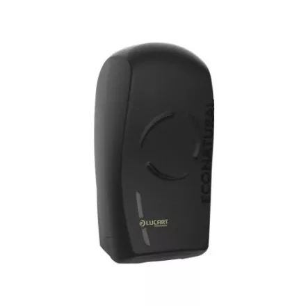 EcoNatural Flow Bulk Pack hajtogatott toalettpapír adagoló, fekete, újrahasznosított