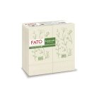 Szalvéta, Flora, 33x33, 1/8 hajtású, kétrétegű, Fiberpack papír, barna I 50 lap/cs
