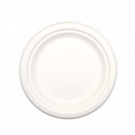 7in source-reduced bagasse plate