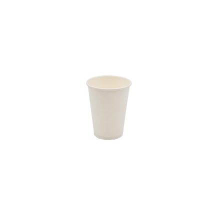 Lebomló kávéspohár, papír, 350 ml, műanyagmentes | 50 db/csomag