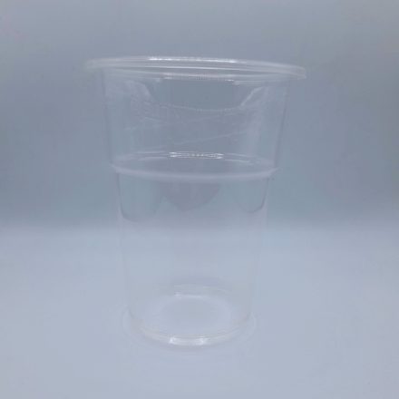 PLA cold cup 10 oz / 300 ml with filling mark
