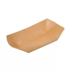 Street food csónak, kraft papír, 400 ml | 250 db/csomag