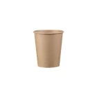 Papírpohár, 250 ml, PE bevonattal, kraft | 50 db/csomag