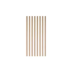 Kraft papír szívószál 8 x 210 mm - 500 db/cs