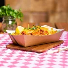 Size 500 / 5lb kraft food tray