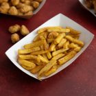 ételkínáló csónak, lebomló kraft papír, 470 ml (13*9*4 cm)