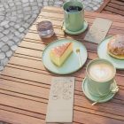 Szalvéta, Good Morning, 33x33, 1/8 hajtású, kétrétegű, Fiberpack papír, barna I 50 lap/cs