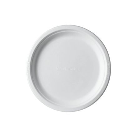 7in source-reduced bagasse plate