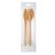 Reusable and recyclable cutlery set, wrapped