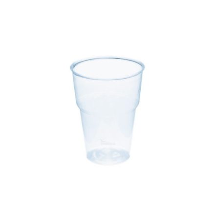 PLA cold cup 10 oz / 300 ml with filling mark, Ø 95 mm, SUP marking
