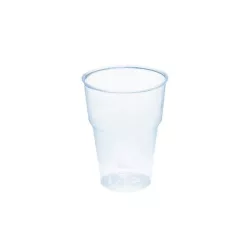   Lebomló hidegitalos pohár, PLA, 300ml, szintjelöléssel, Ø 95 mm, teknős piktogrammal I 50db/csomag