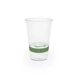   Lebomló hidegitalos pohár, PLA, keskeny, 250ml | 50 db/csomag