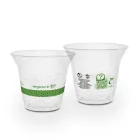 Lebomló hidegitalos pohár, PLA, 200ml, standard, minta nélkül, Ø 96 mm | 50 db/csomag