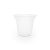 Lebomló hidegitalos pohár, PLA, 200ml, standard, minta nélkül, Ø 96 mm | 50 db/csomag