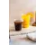 Lebomló hidegitalos pohár, PLA, standard, 340ml, piktogrammal - 50 db/csomag