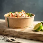32oz PLA-lined paper food bowl