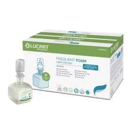   Lucart Frequent Foam habszappan, semleges illat, aloe verával | 400ml