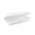 12x6in bagasse clamshell