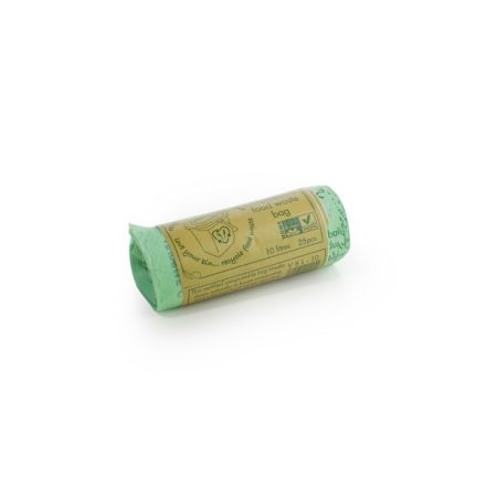 10 litre completely compostable liner, roll 25