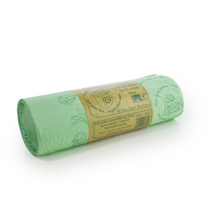 80 litre completely compostable liner, roll 20