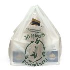 Medium compostable carrier bag, 30*50 extra strong
