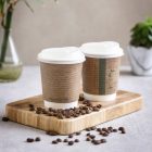 8oz double wall brown kraft cup, 79-Series