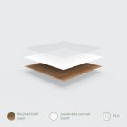 8oz double wall brown kraft cup, 79-Series