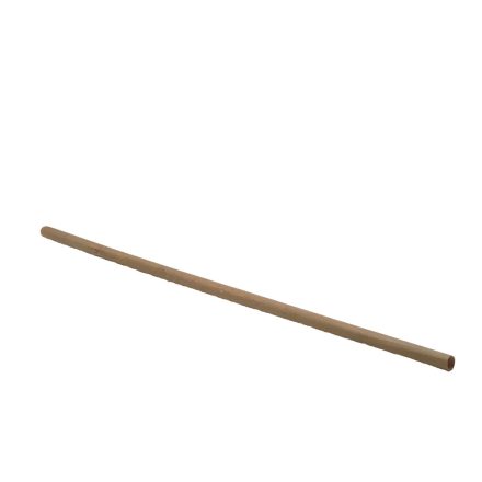 Standard green stripe 6mm paper straw, 7.8in