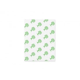 350 x 225mm greaseproof sheet - Green Tree