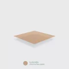 Lebomló fehérítetlen zsírpapír, 300*275mm | 500 db/karton
