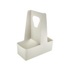 Környezetbarát 2 poharas, füles pohárhordozó | 250 db/karton