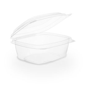 8oz PLA hinged deli container