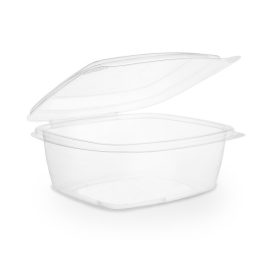 24oz PLA hinged deli container