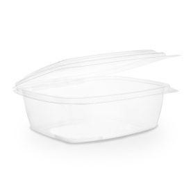 32oz PLA hinged deli container