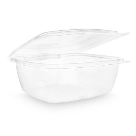 48oz PLA hinged deli container