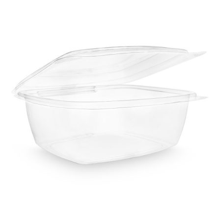 48oz PLA hinged deli container